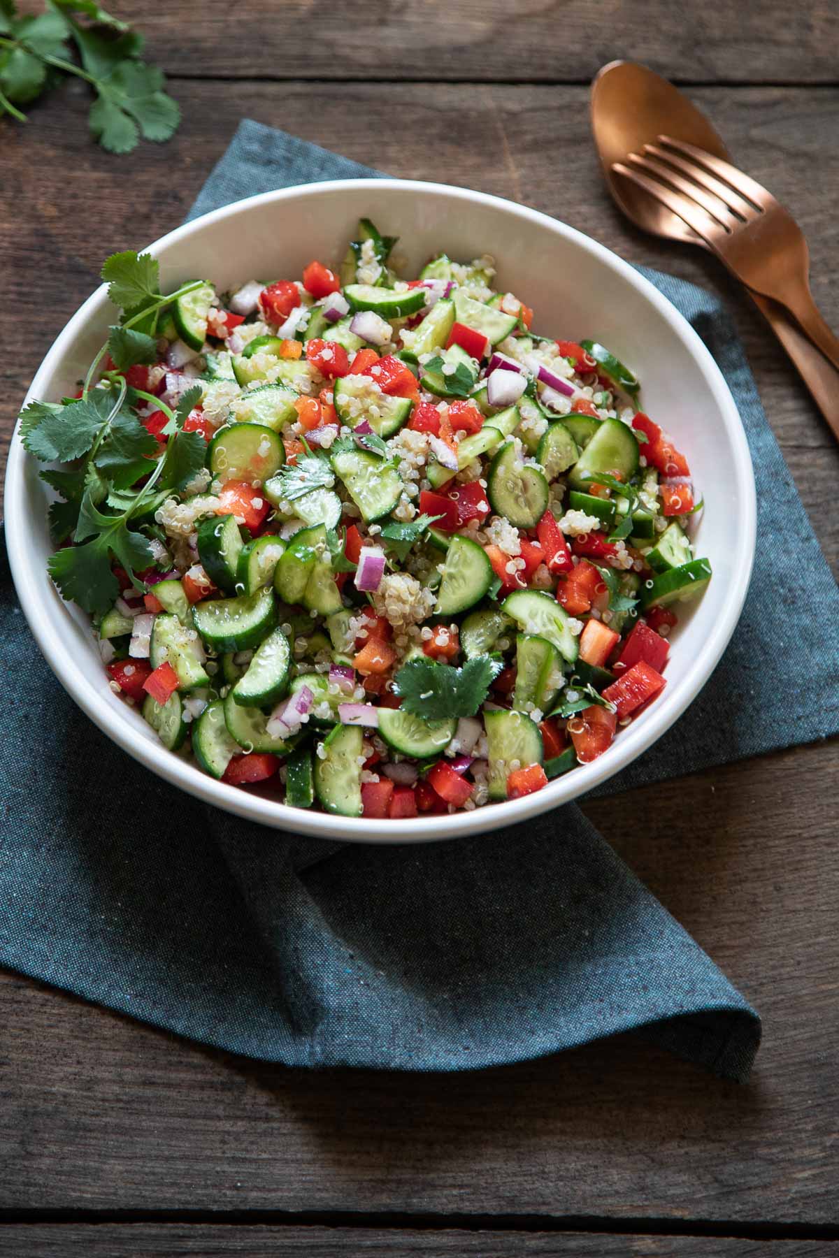 Mediterranean Cucumber Salad