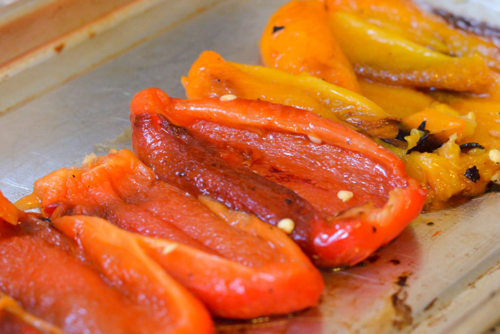 Oven Roasted Bell Peppers
