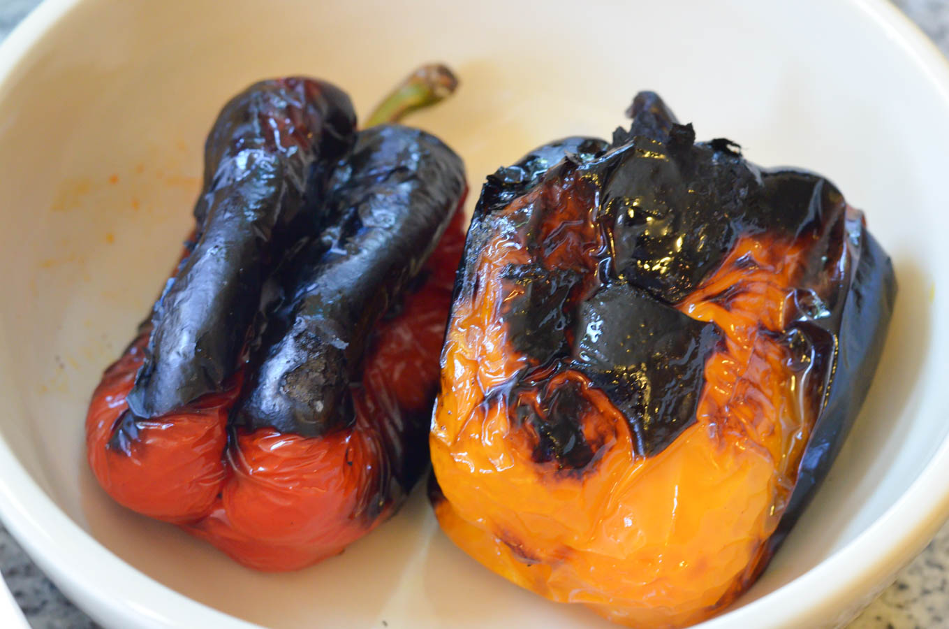 How to Roast Bell Peppers in the Oven