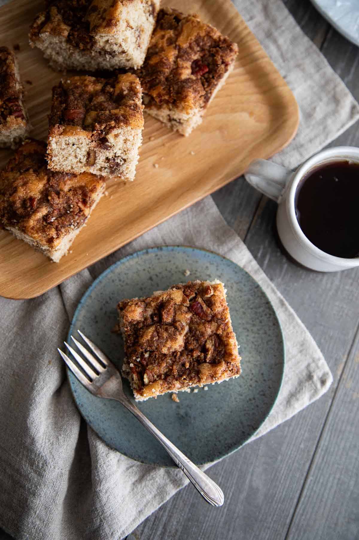 Cinnamon Streusel Coffee Cake