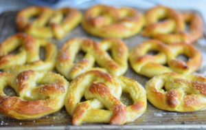 Homemade Soft Pretzels w. IPA Beer Cheese Dip