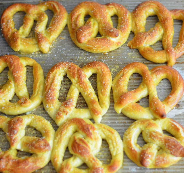 Homemade Soft Pretzels w. IPA Beer Cheese Dip