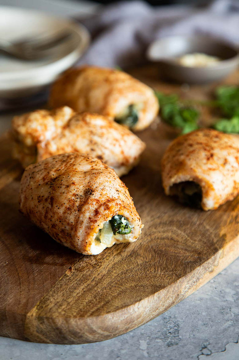 Parmesan Chicken Roll Ups