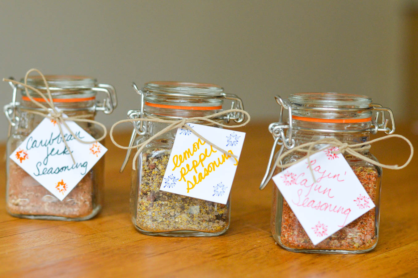 DIY Holiday Gift- Homemade Spice Mixes