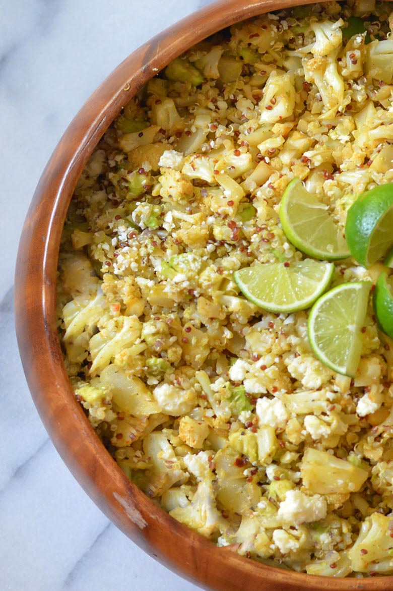 Roasted Cauliflower Salad