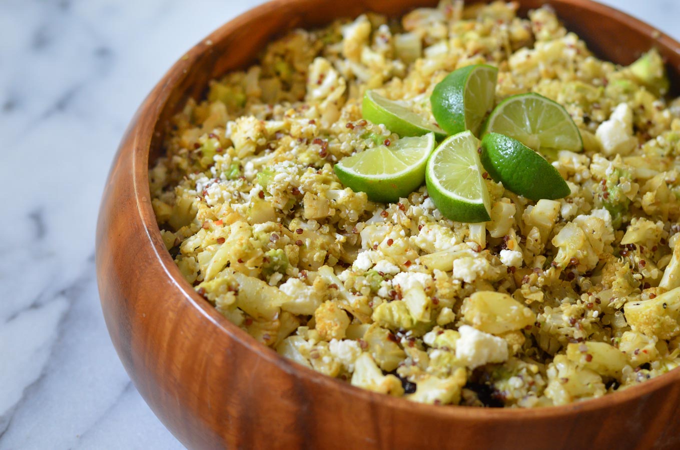 Roasted Cauliflower Salad