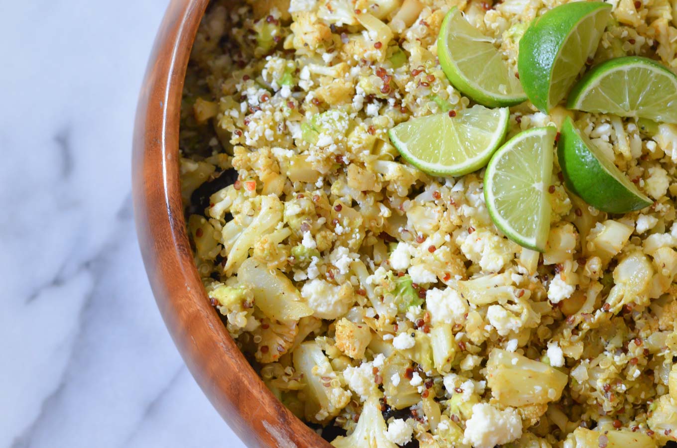 Cauliflower Quinoa Salad