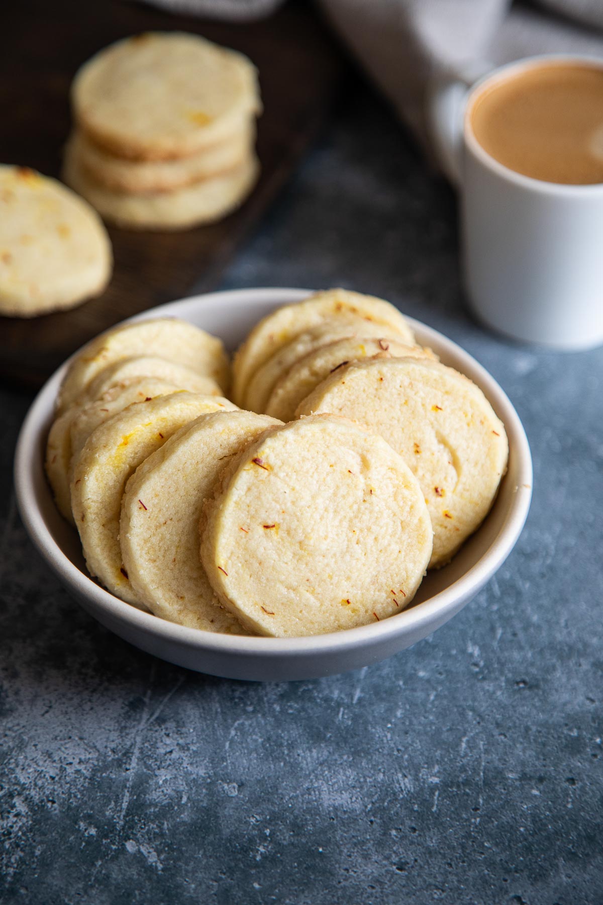 Saffron Shortbread