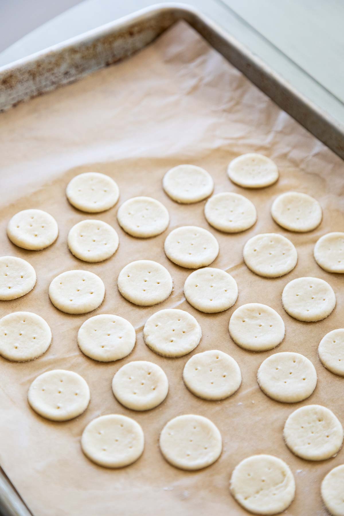 Homemade Ritz Crackers
