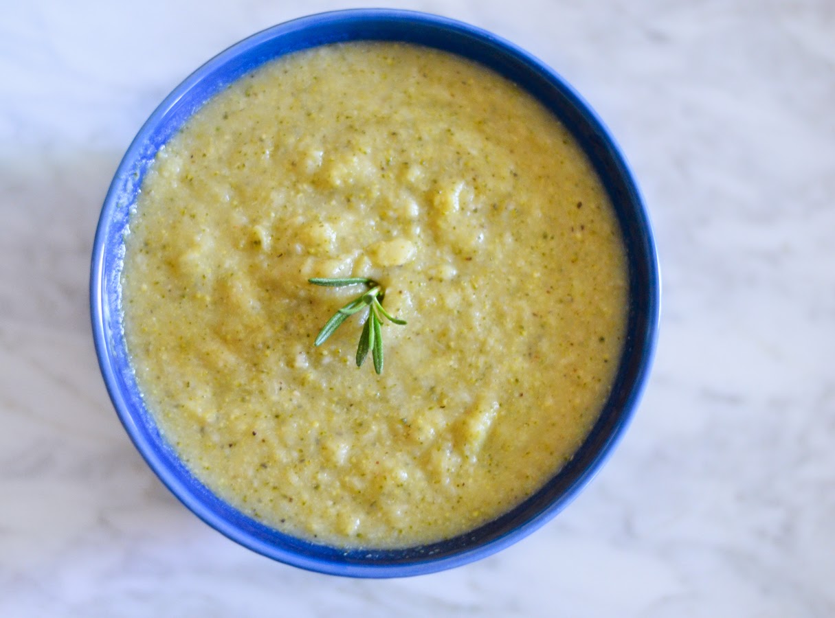 Vegan Broccoli Potato Soup Recipe
