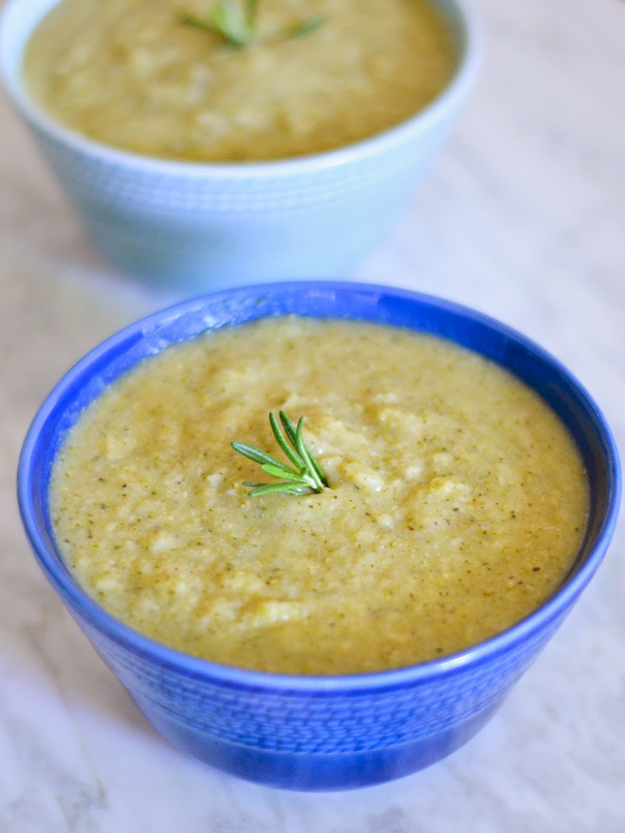Vegan Broccoli Potato Soup Recipe