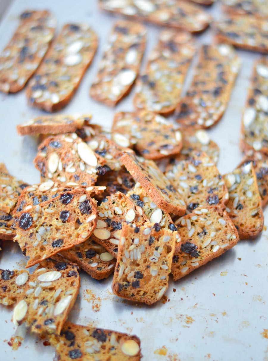 Trader Joe's Crackers with Raisins + Rosemary Copycat Recipe - Healthy Cracker Recipe