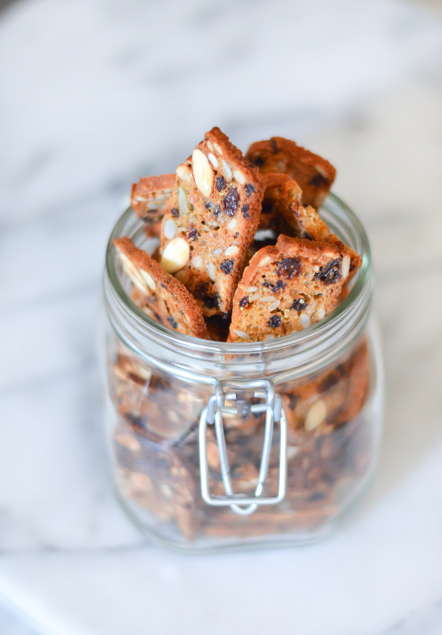 Trader Joe's Crackers with Raisins + Rosemary Copycat Recipe - Healthy Cracker Recipe