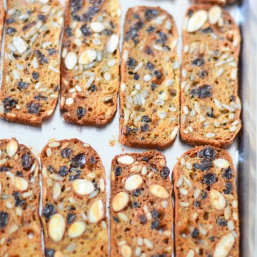 Trader Joe's Crackers with Raisins + Rosemary Copycat Recipe - Healthy Cracker Recipe