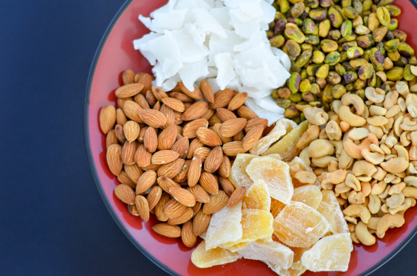 Island Tropical Trail Mix w. Dried Mango, Coconut, Cashews, Almonds, and so much more