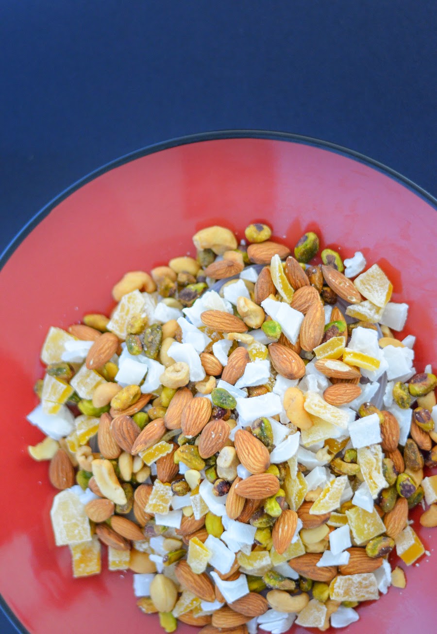 Island Tropical Trail Mix w. Dried Mango, Coconut, Cashews, Almonds, and so much more