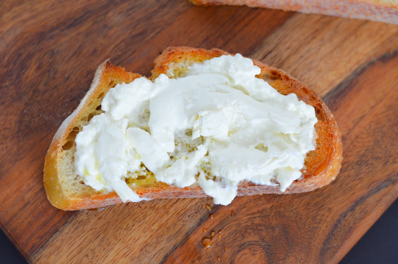 Mushroom Burrata Toast