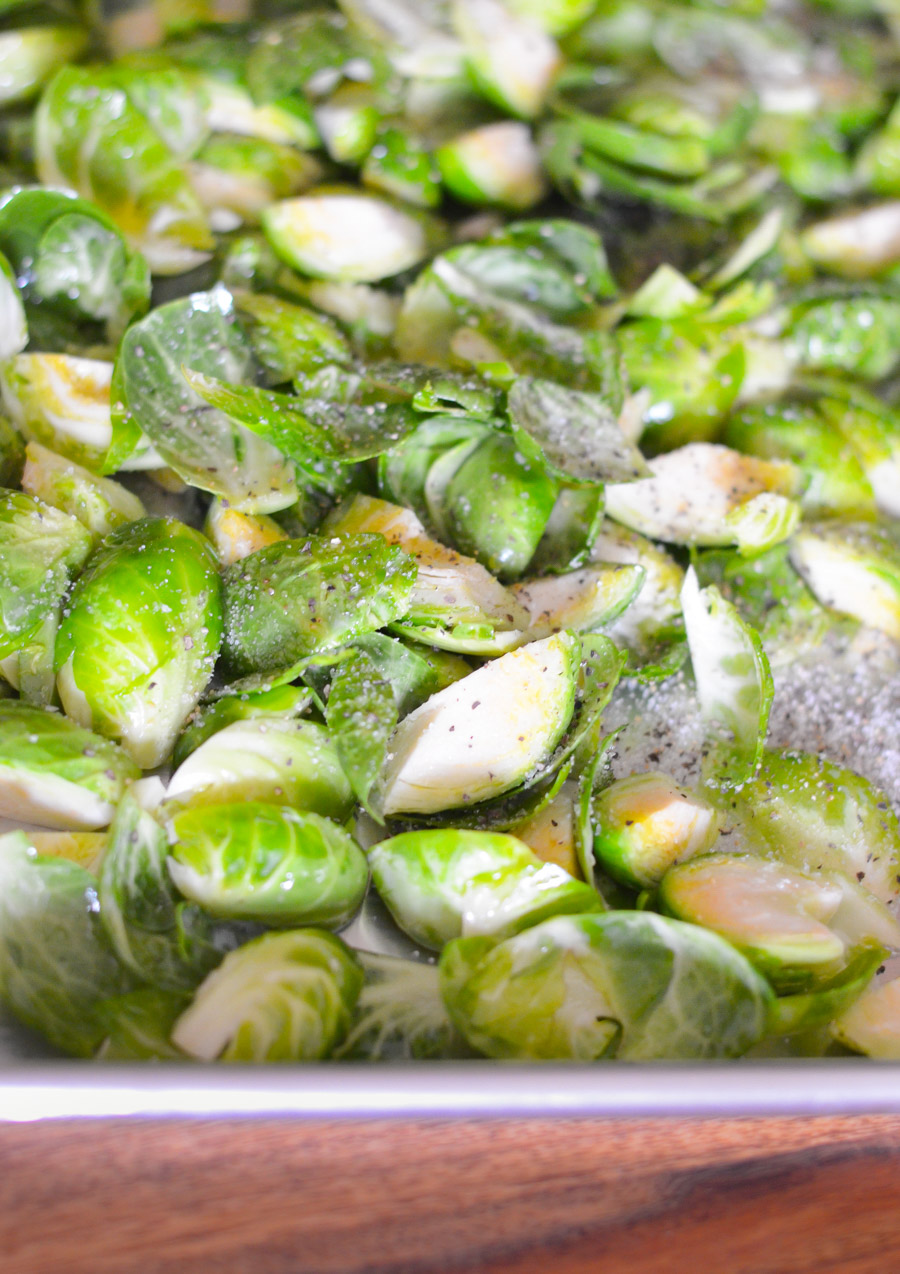 Roasted Brussel Sprouts Without Bitterness