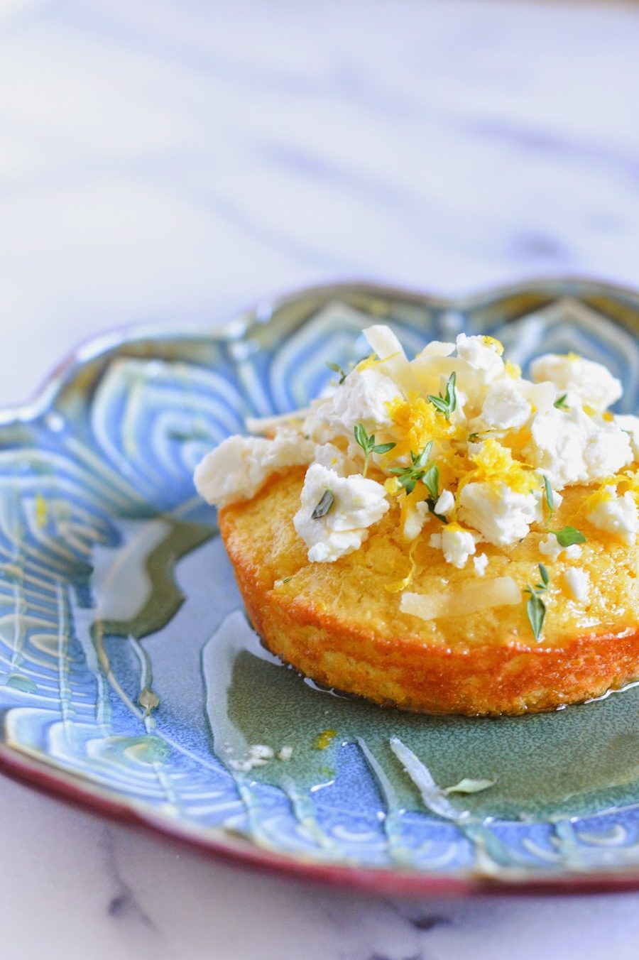 Greek Cornbread Appetizer