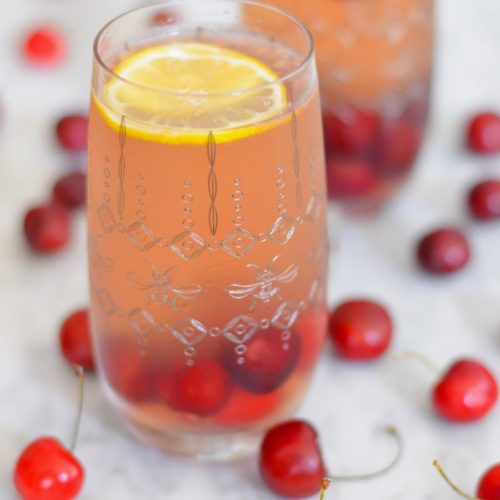 CHERRY SANGRIA w. CHARDONNAY