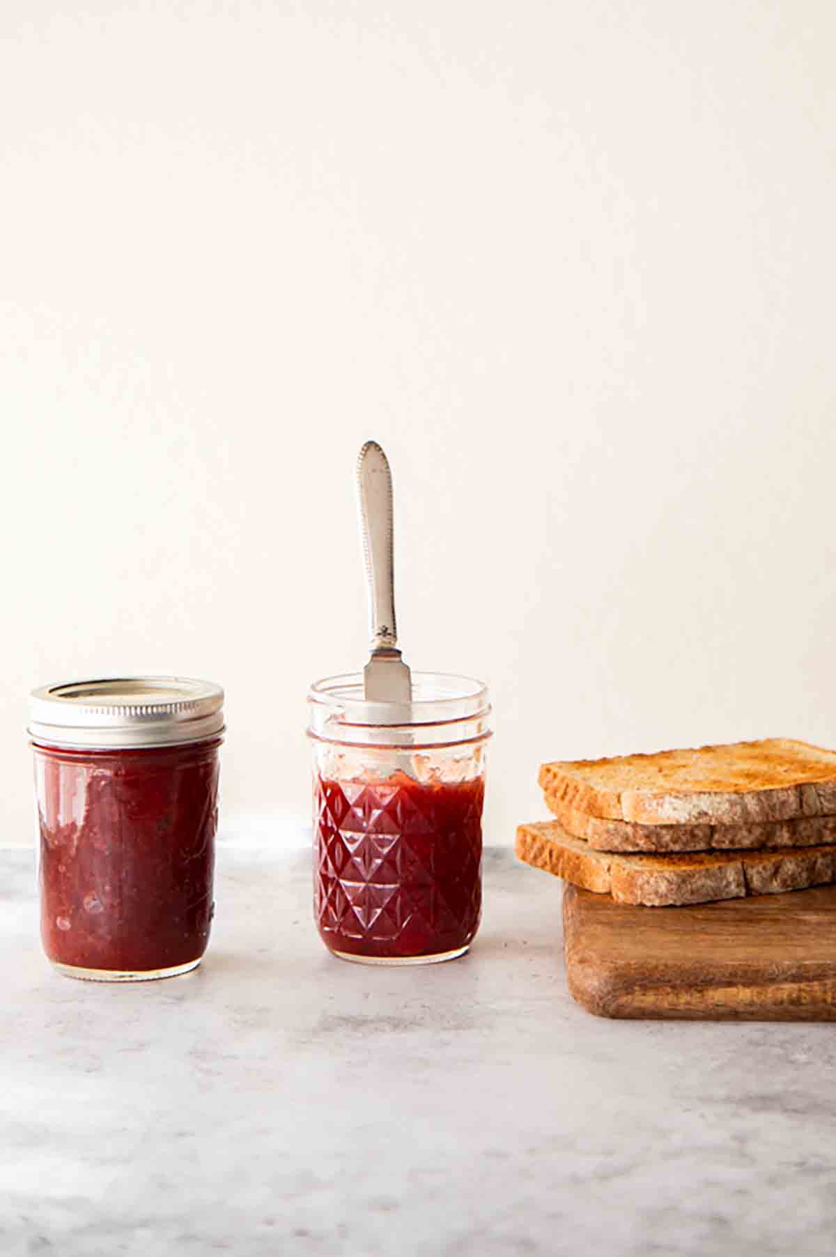 Strawberry Thyme Jam Wedding Favors