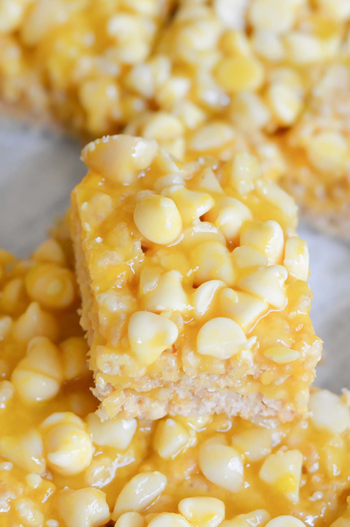 Hawaiian Rice Krispie Treats