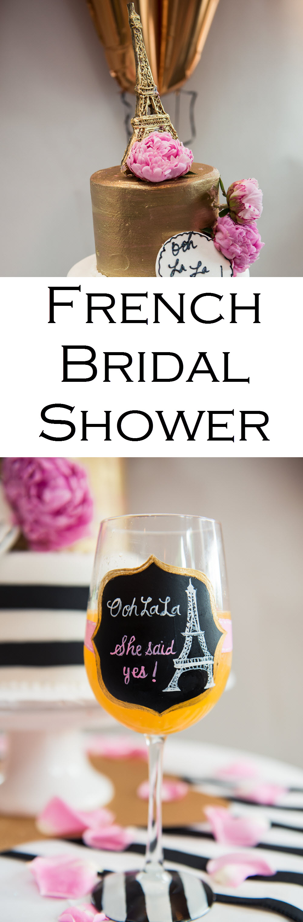 French Themed Bridal Shower Photos, Games, + Decor Ideas