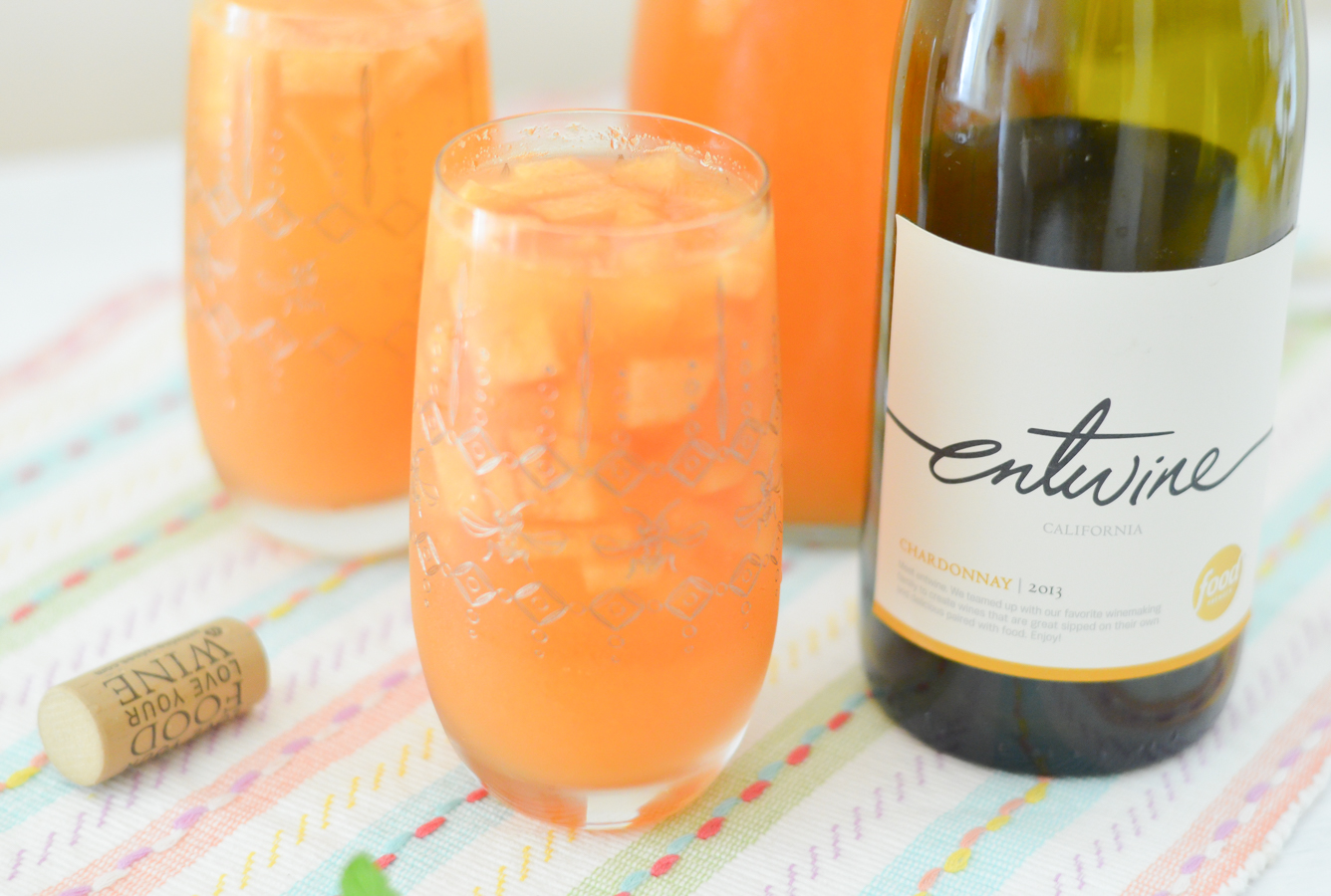 Chardonnay Cantaloupe Sangria