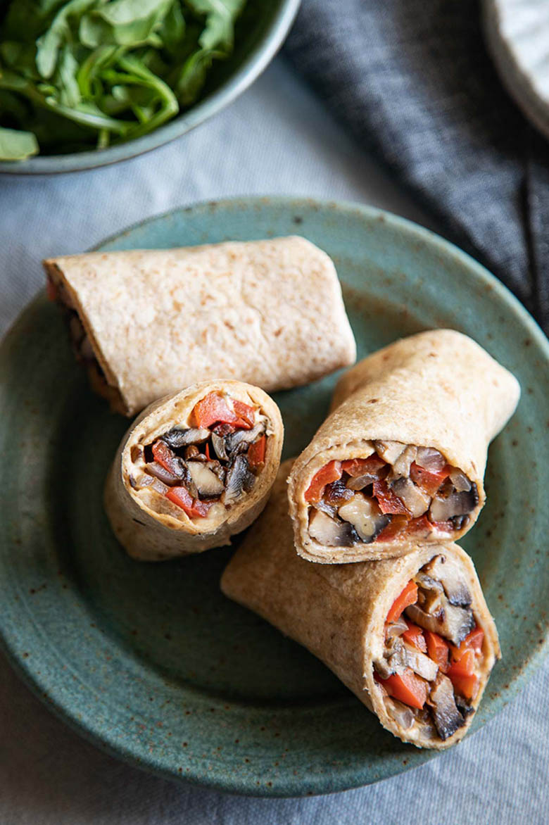 Vegan Wrap w. Hummus