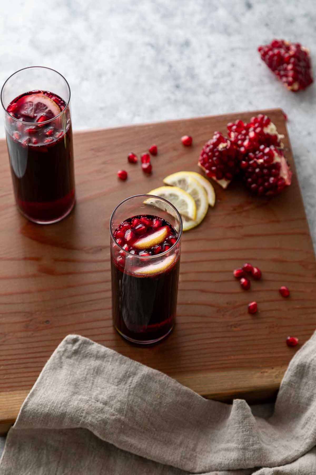 Pomegranate Sangria