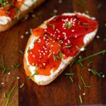 Roasted Red Pepper Toasts