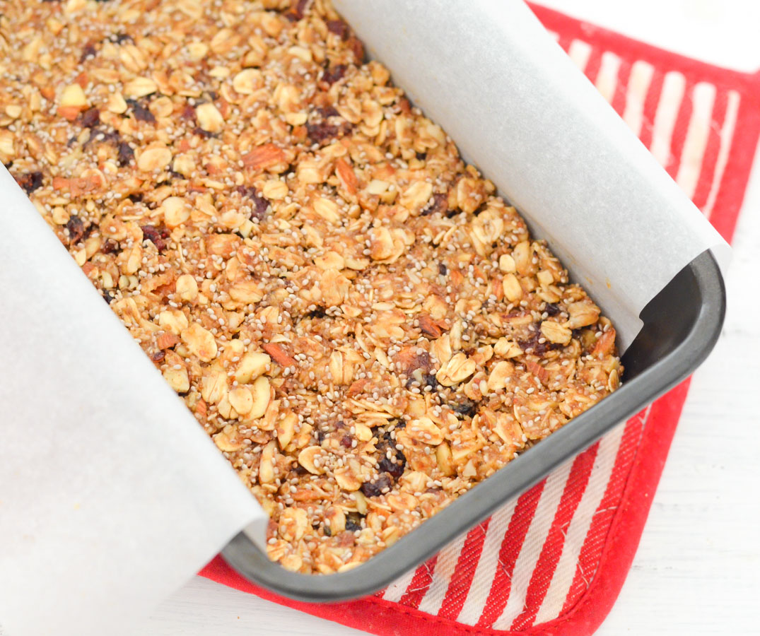 Homemade Granola Bites. Chia Seed + Coconut Granola Bites Recipe w. Peanut Butter + Honey + Ground Flax Seeds - LA Healthy Food Blogger