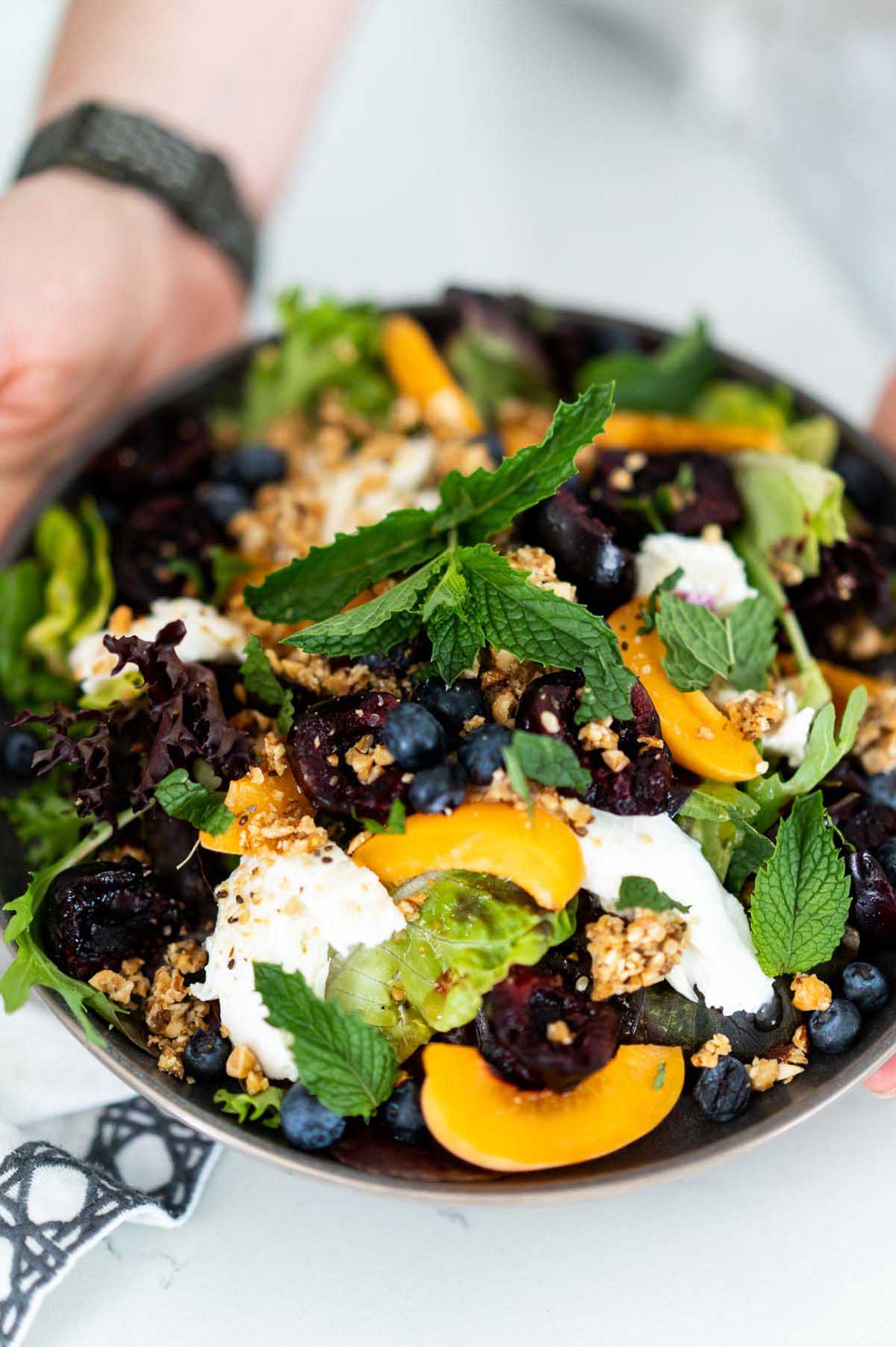 Breakfast Burrata Salad