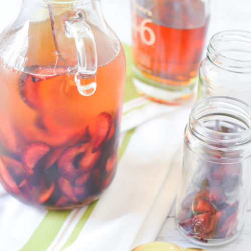 Plum Pinot Grigio Sangria Recipe - Easy Drink for Entertaining-Lucis Morsels- LA Food + Drink Blogger