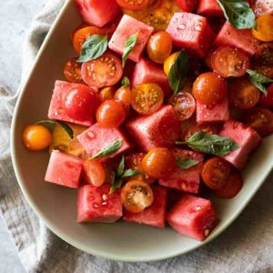 Tomato Watermelon Salad