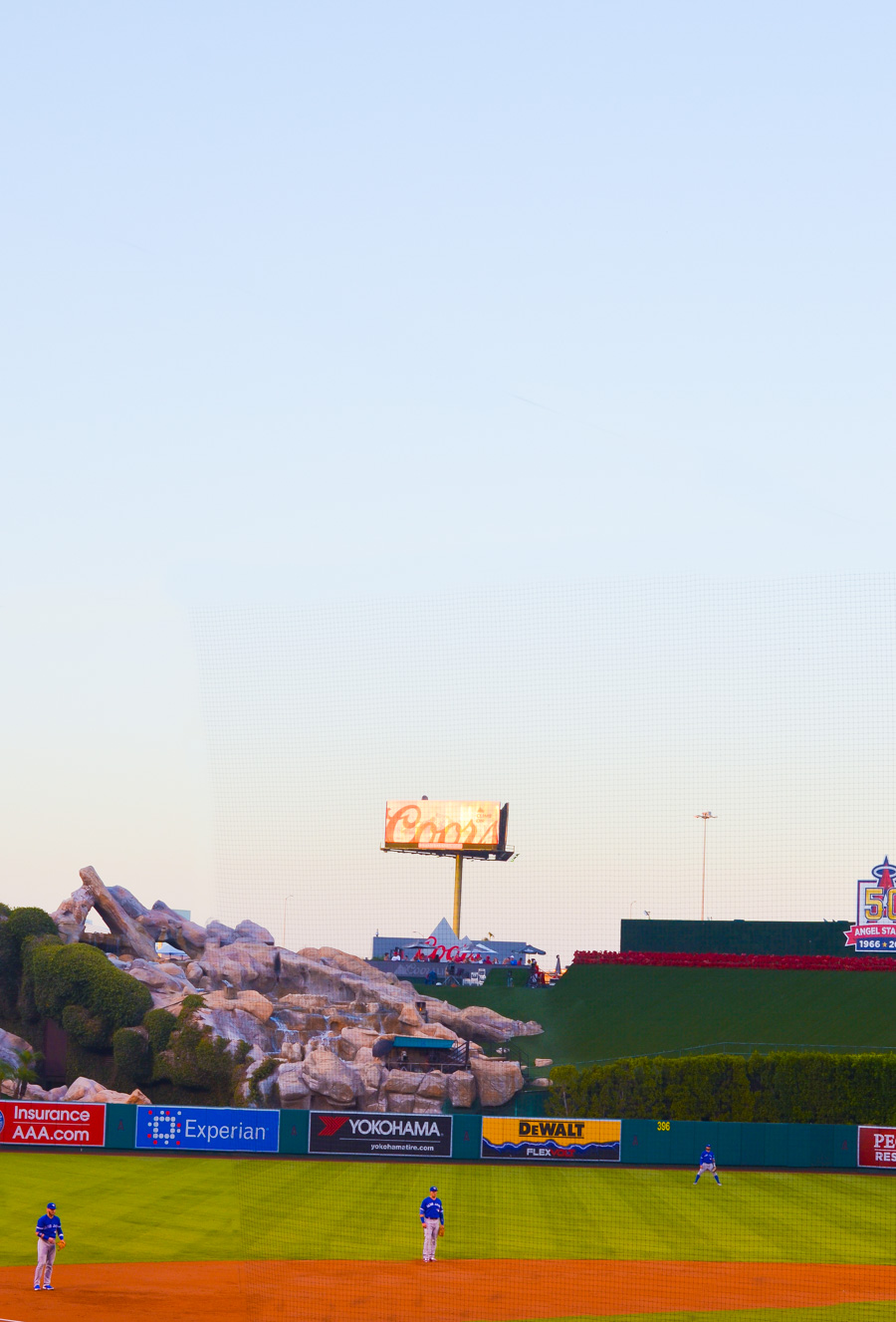 Lexus Diamond Club Angels' Stadium Views + Food