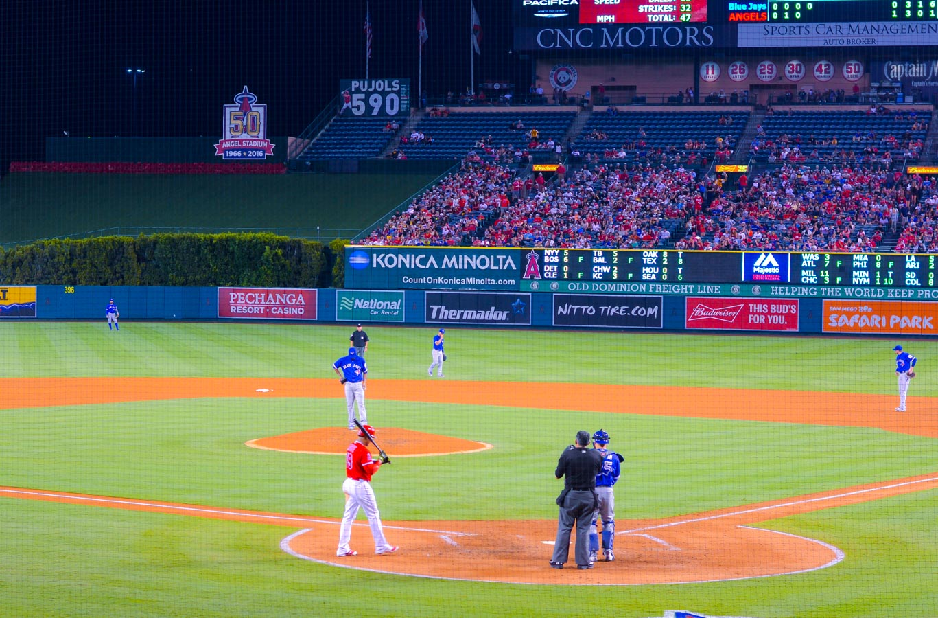 Lexus Diamond Club Angels' Stadium Views + Food