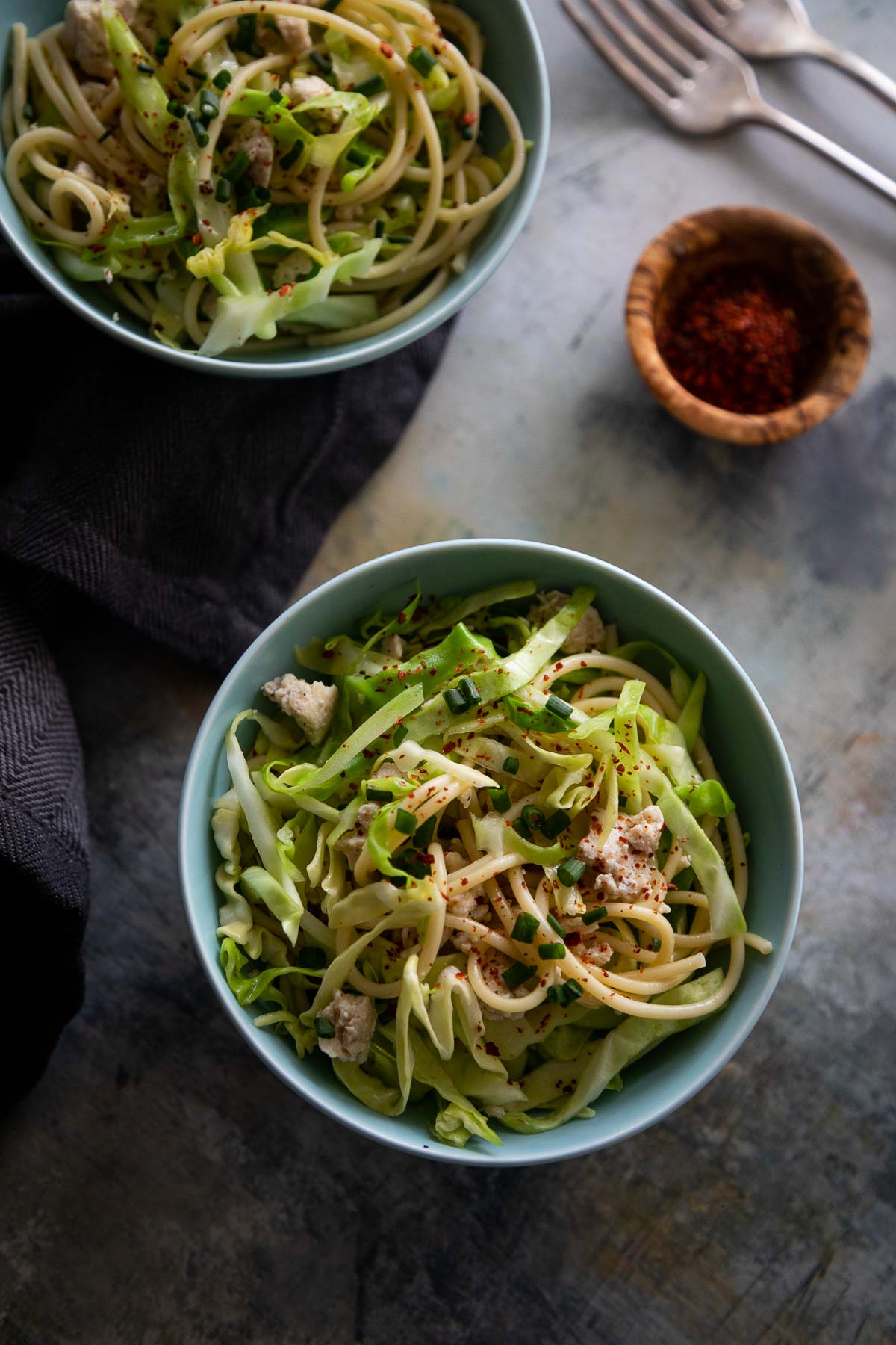 turkey cabbage pasta