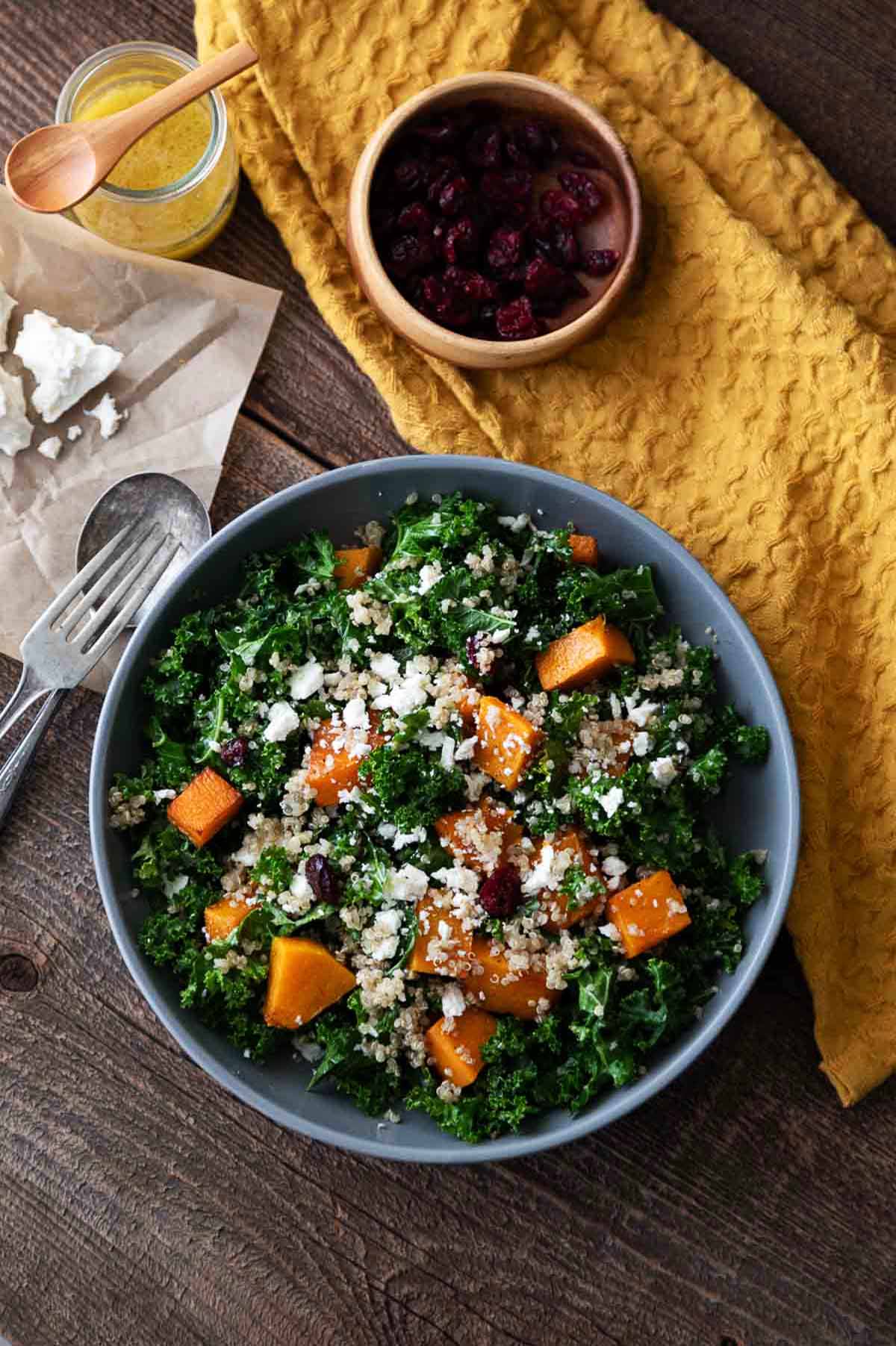 Kale Quinoa Salad