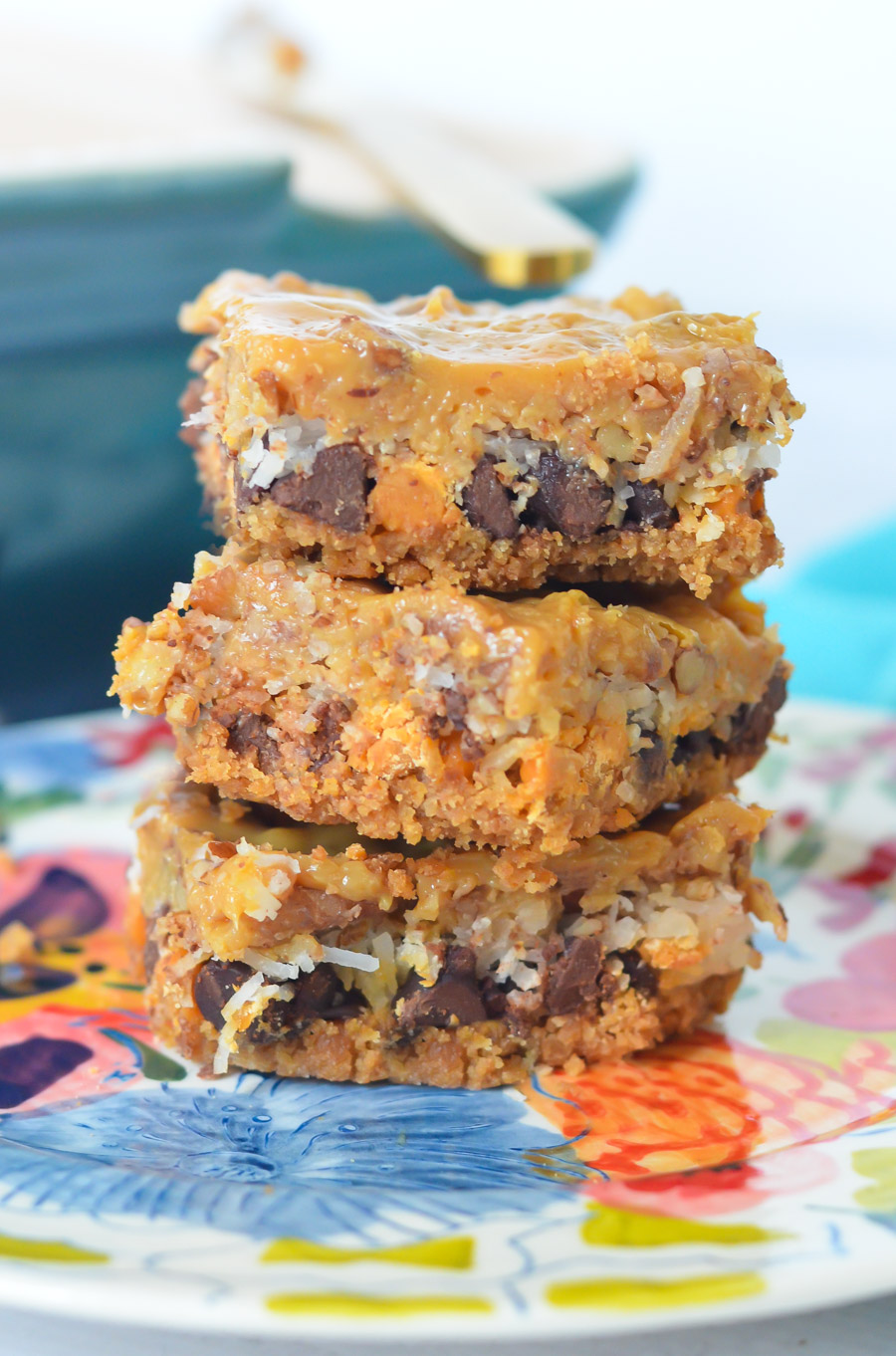 Dulce de Leche 7 Layer Bars - Magic Cookie Bars