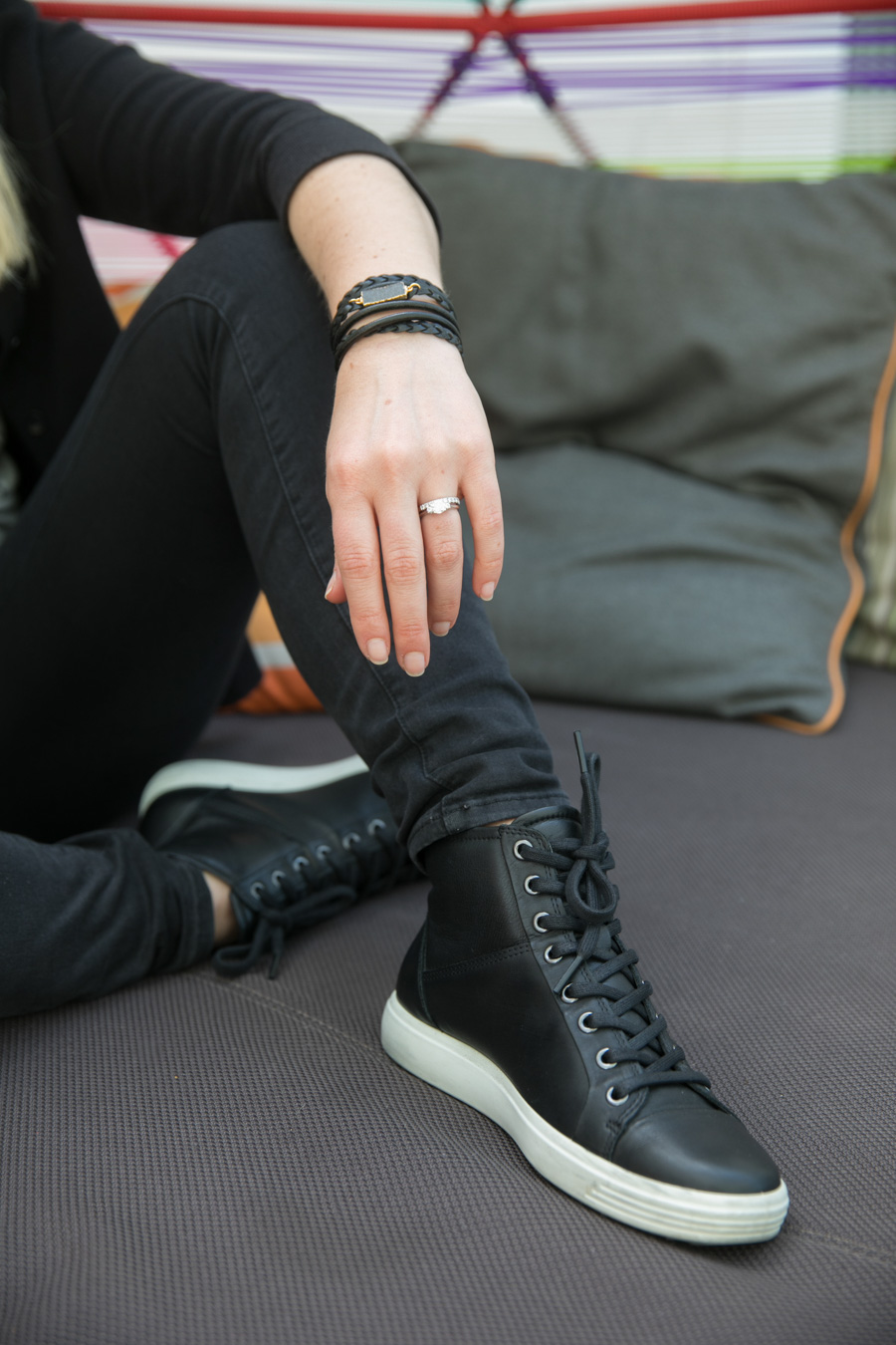 High Top Sneakers Outfit for Women | Luci's Morsels