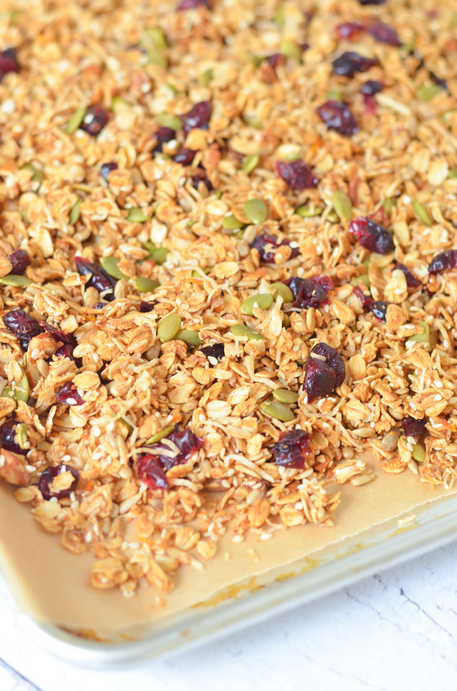 Coconut Sesame Seed Granola Recipe