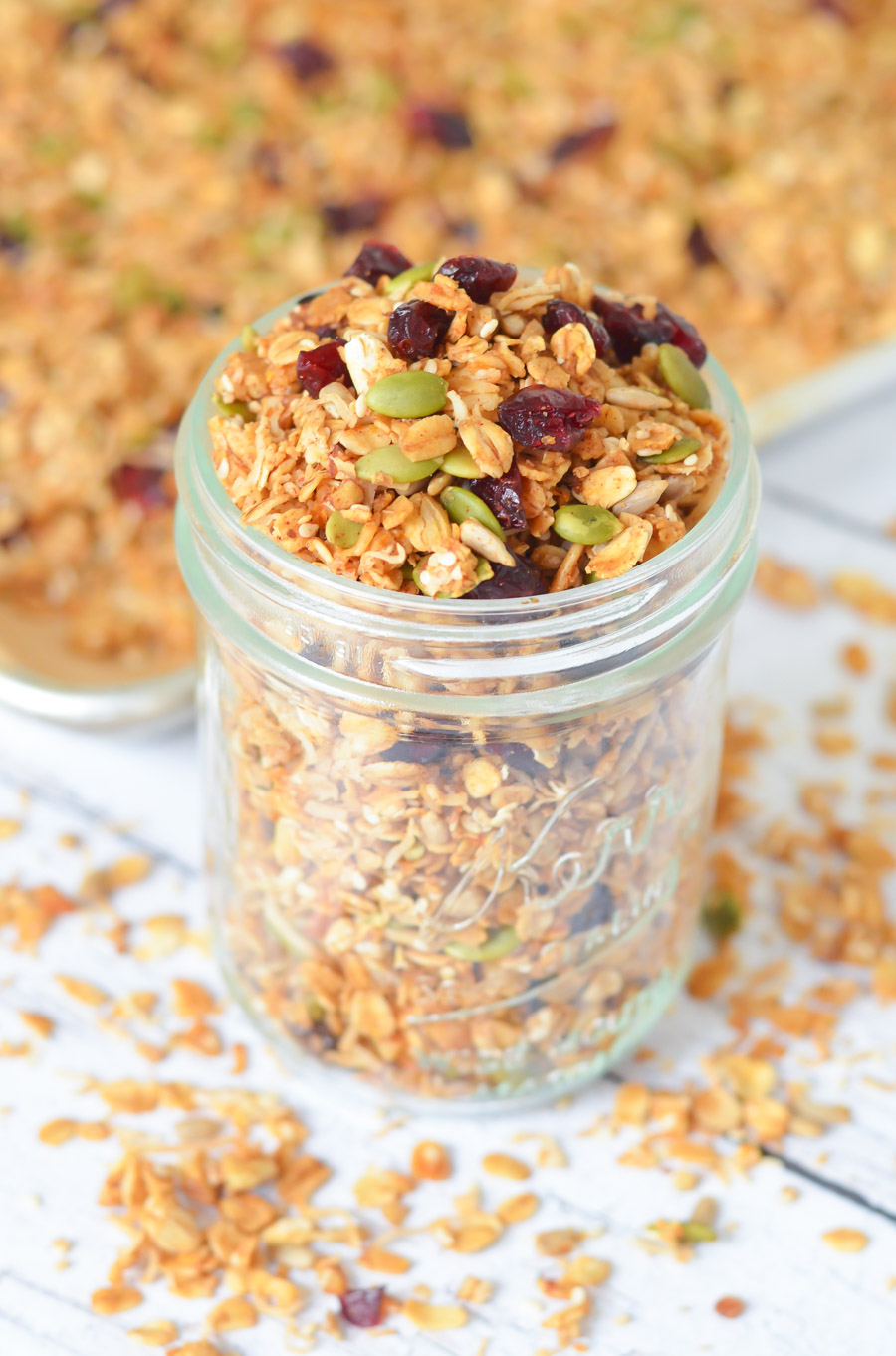 Coconut Sesame Seed Granola Recipe