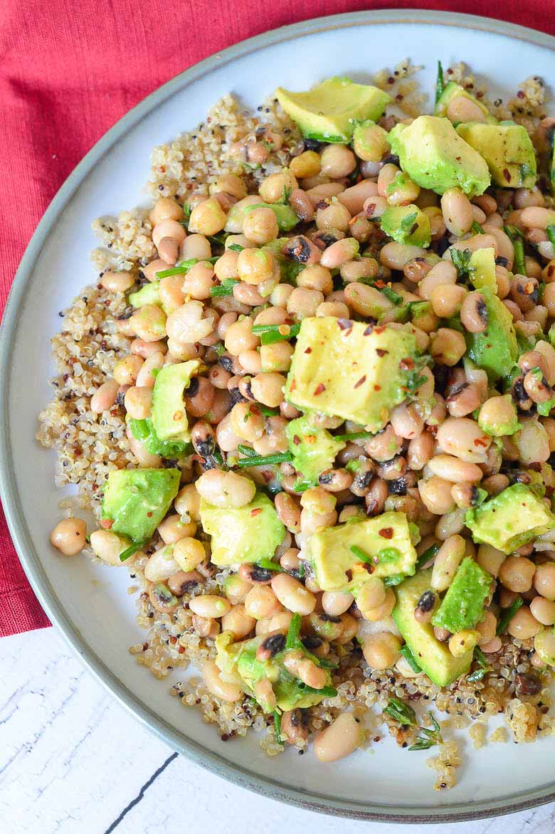 Avocado Chickpea Salad