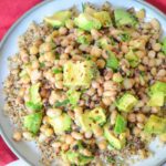 avocado and bean salad