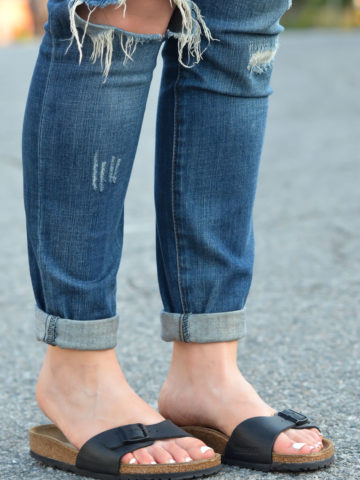 Madrid Birkenstocks + Jeans - Chic Birkenstocks Outfit Ideas for Women-