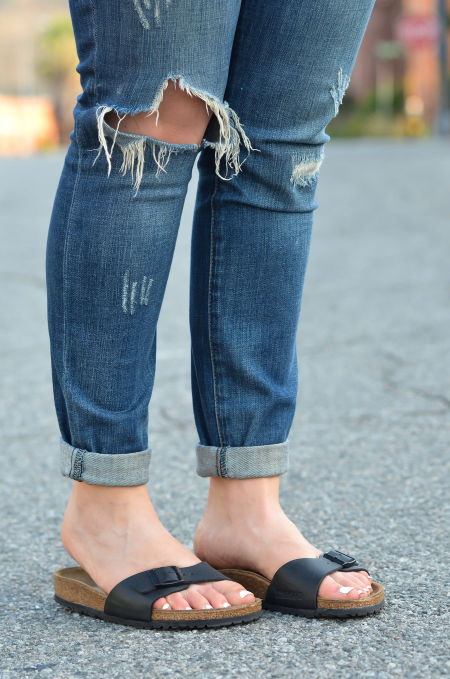 Madrid Birkenstocks + Jeans - Chic Birkenstocks Outfit Ideas for Women-