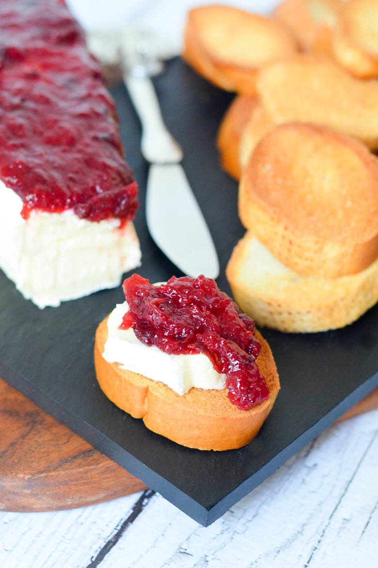 Brie with Plum Jam