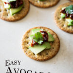 Avocado Crackers with Sun Dried Tomato