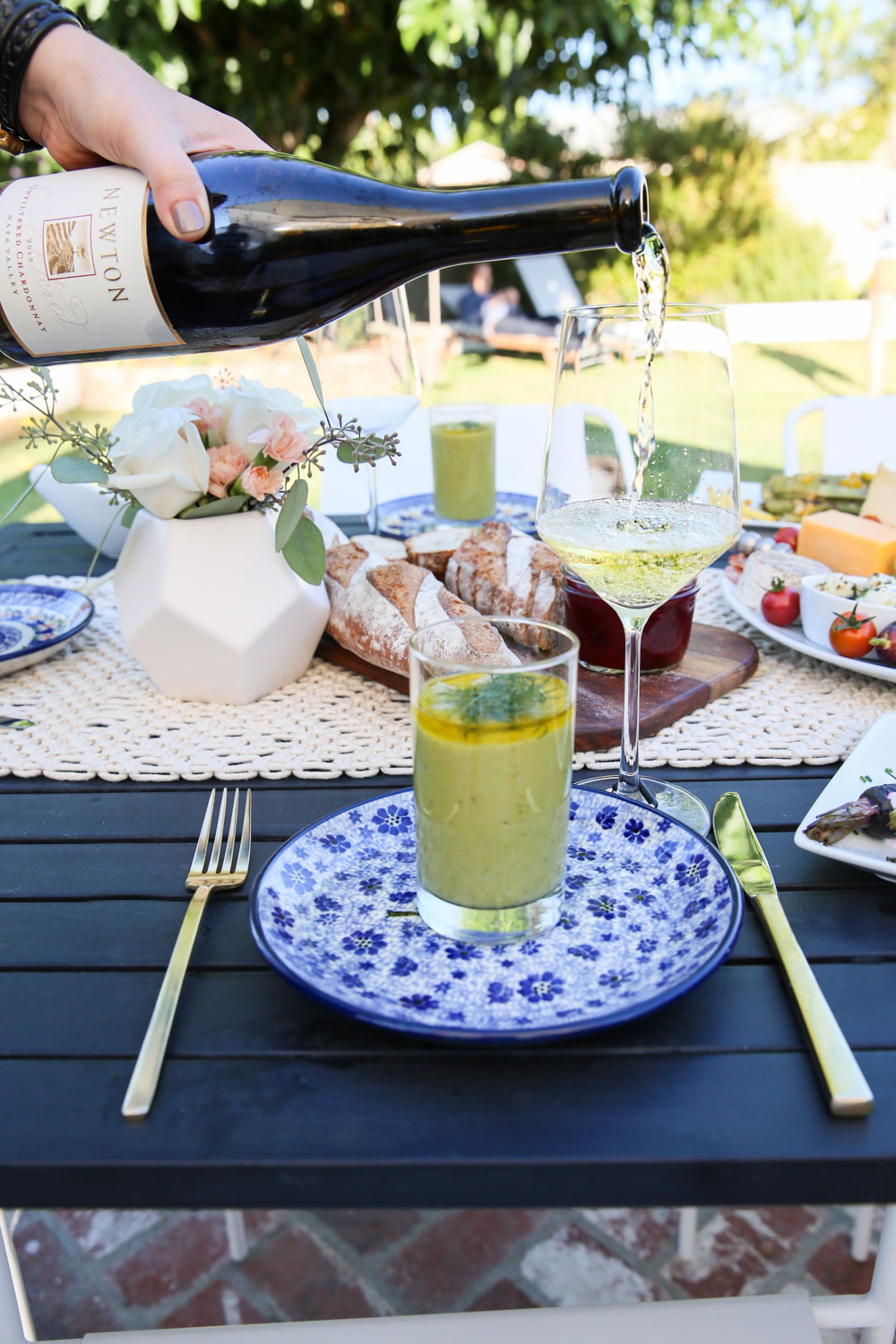 Easy, Late Summer Dinner Party Menu, Setup Tips w Make-Ahead Recipes